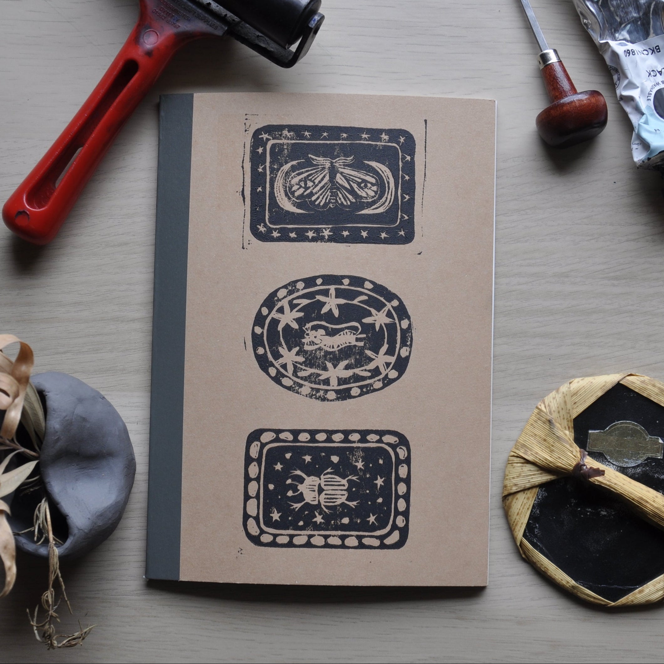 Critters in Patches Notebook