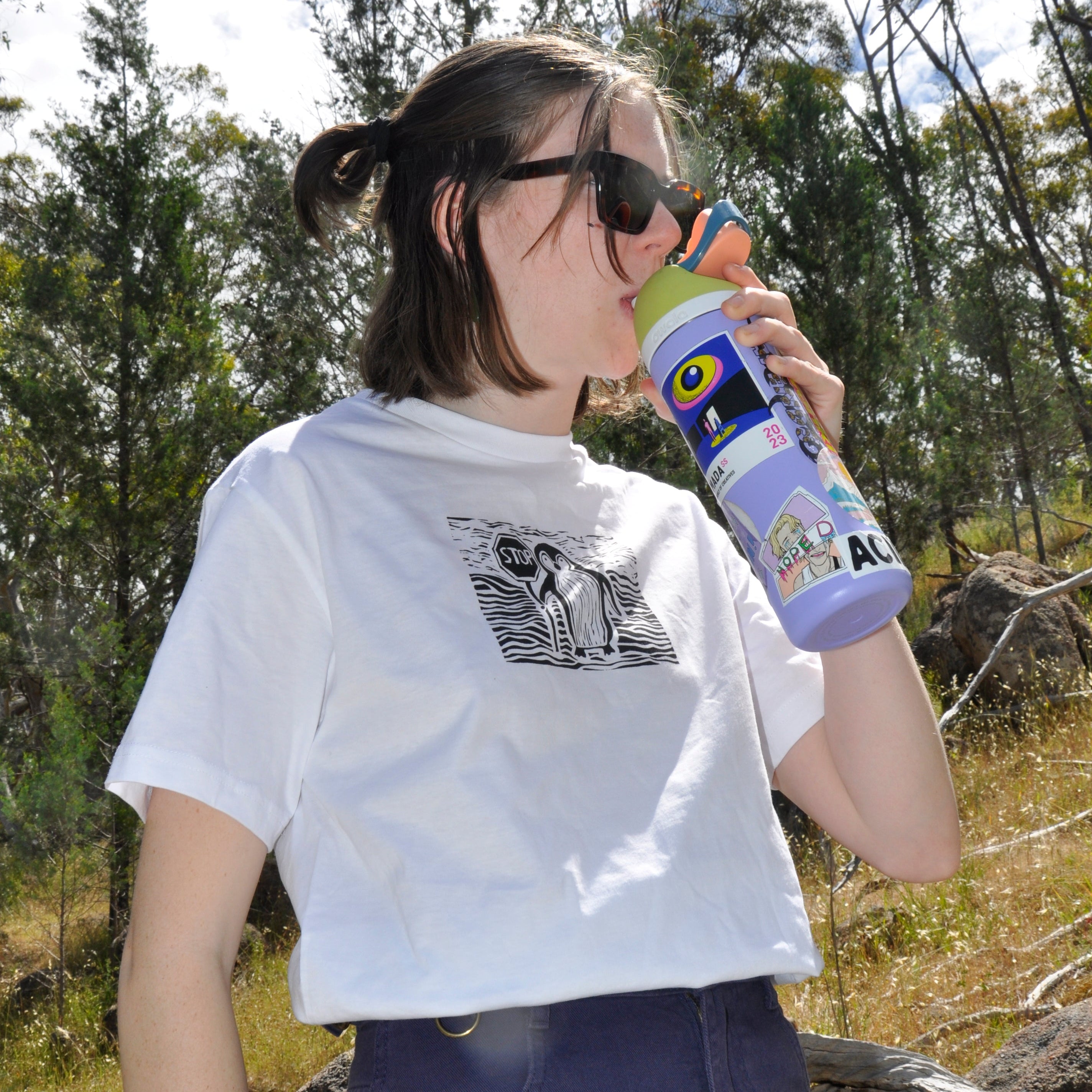 Penguin says stop T-shirt