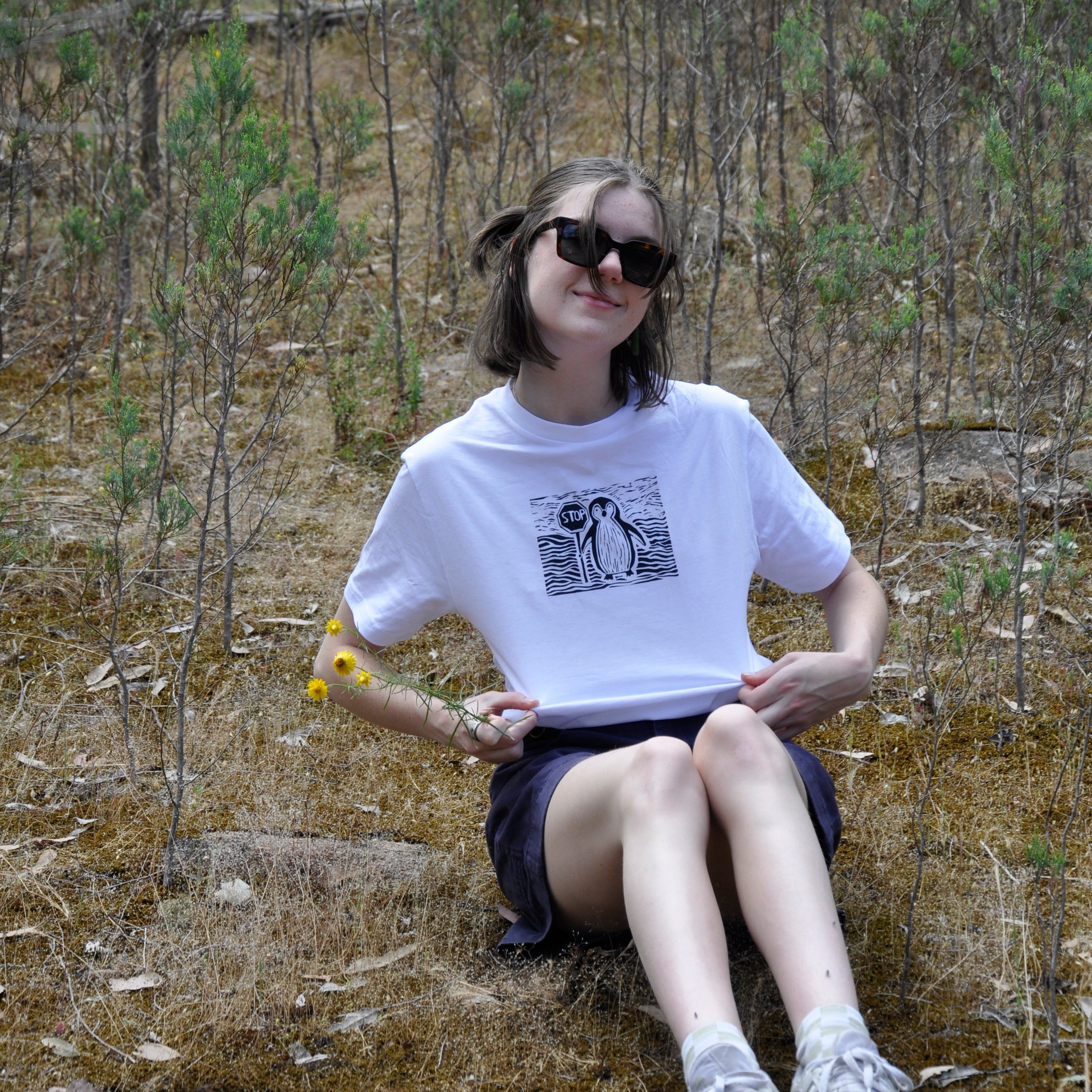 Penguin says stop T-shirt