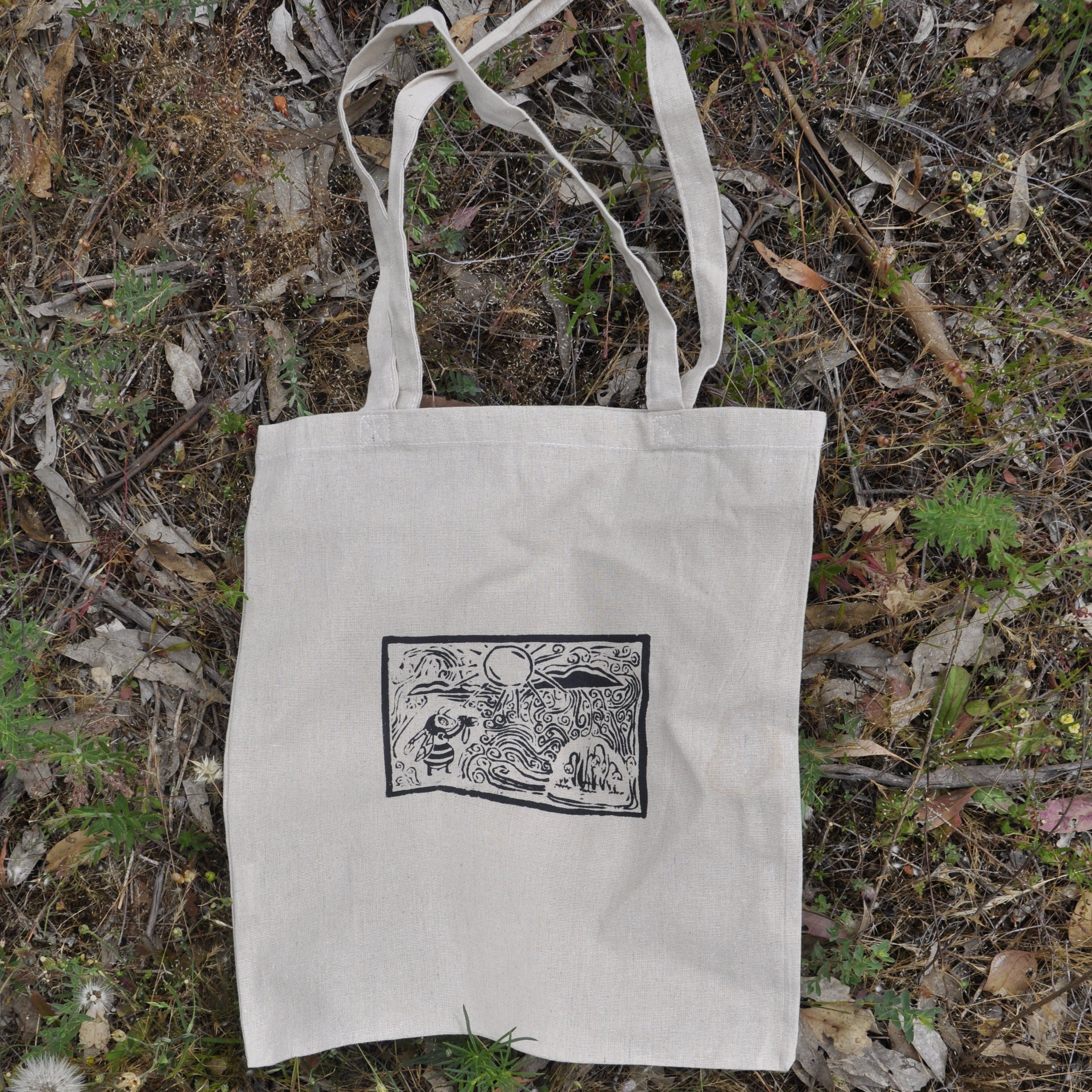 Hungry Bumble Bee Tote Bag